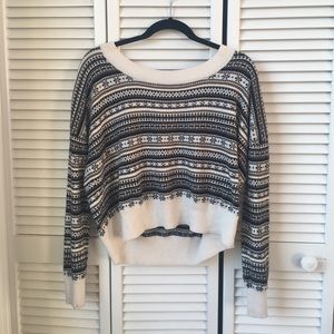 Kensie Nordic Patterned Sweater